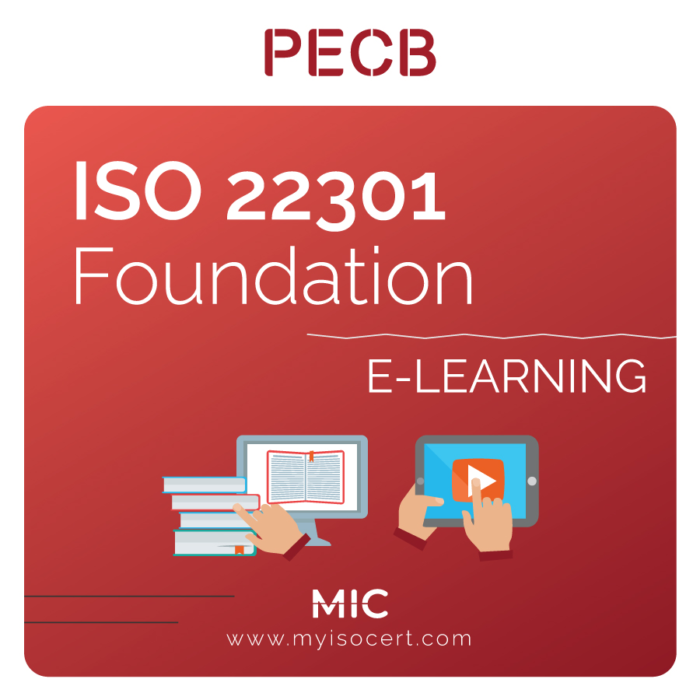 PECB ISO 22301 Foundation - eLearning