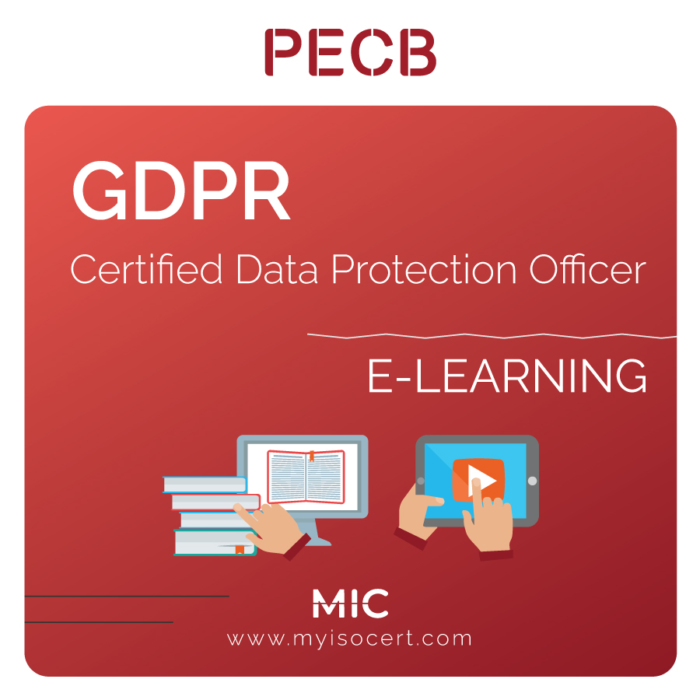 PECB GDPR (CDPO) - eLearning