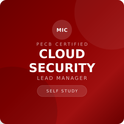 PECB Cloud Security Lead Manager