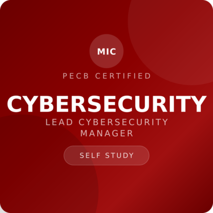 PECB Cybersecurity Lead Cybersecurity Manager