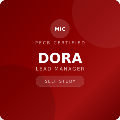 PECB DORA Lead Manager