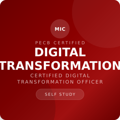 PECB Digital Transformation Certified Digital Transformation Officer