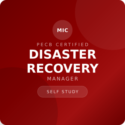 PECB Disaster Recovery Manager