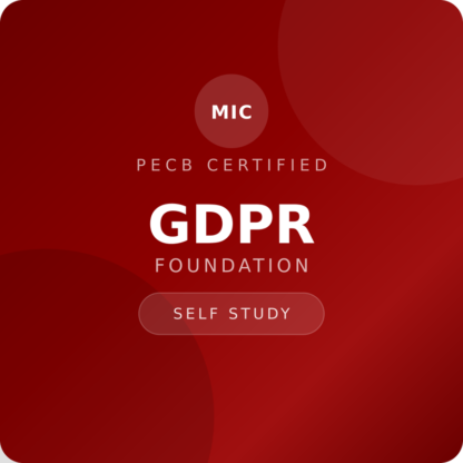 PECB GDPR Foundation