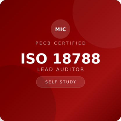 PECB ISO 18788 Lead Auditor