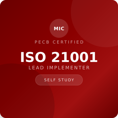 PECB ISO 21001 Lead Implementer