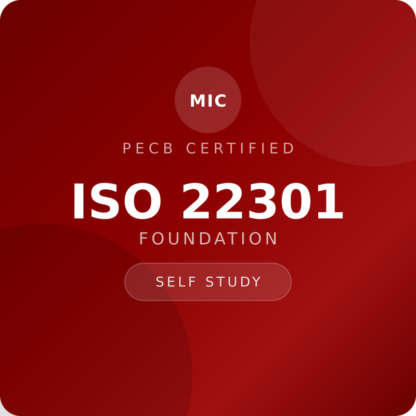 PECB ISO 22301 Foundation