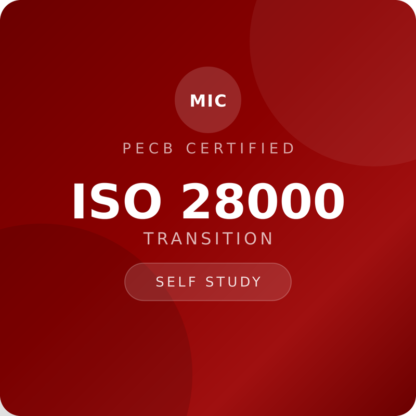 PECB ISO 28000 Transition