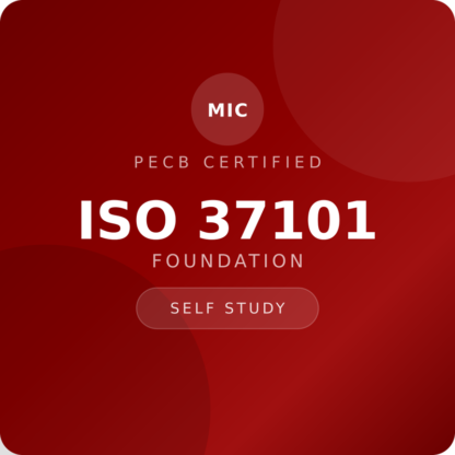 PECB ISO 37101 Foundation