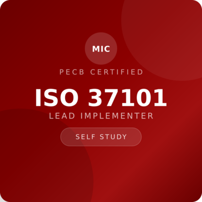 PECB ISO 37101 Lead Implementer