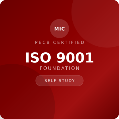PECB ISO 9001 Foundation