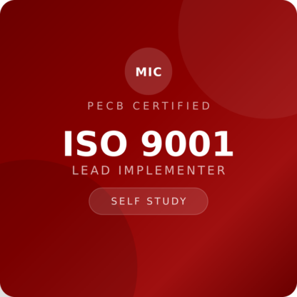 PECB ISO 9001 Lead Implementer