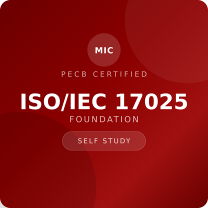PECB ISO/IEC 17025 Foundation
