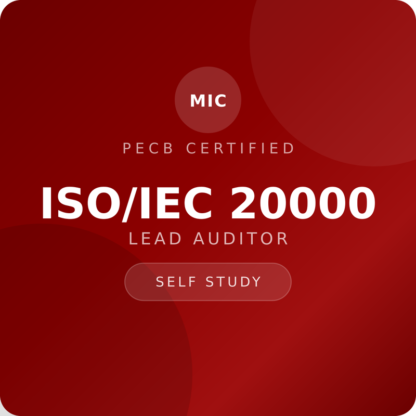 PECB ISO/IEC 20000 Lead Auditor
