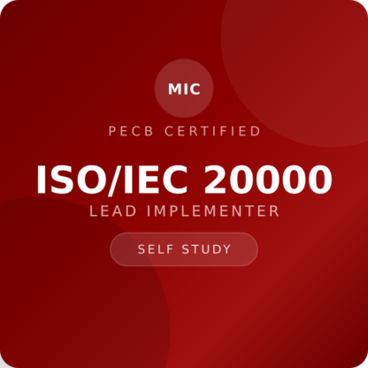 PECB ISO/IEC 20000 Lead Implementer