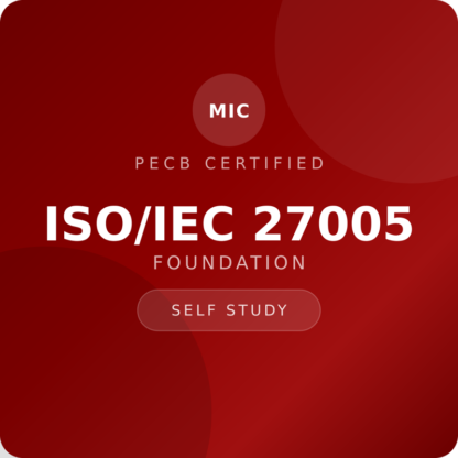 PECB ISO/IEC 27005 Foundation