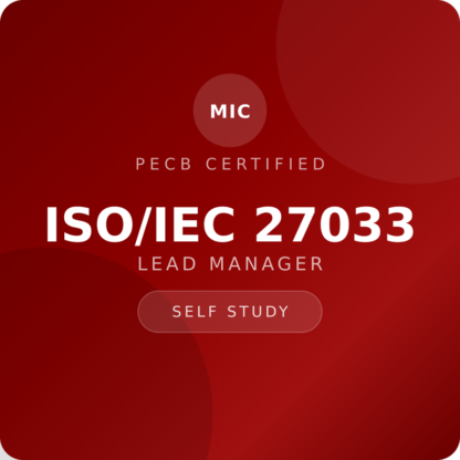PECB ISO/IEC 27033 Lead Manager