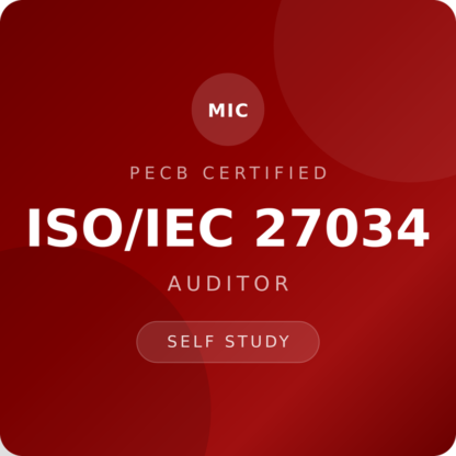 PECB ISO/IEC 27034 Lead Application Security Auditor