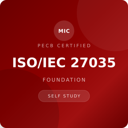 PECB ISO/IEC 27035 Foundation