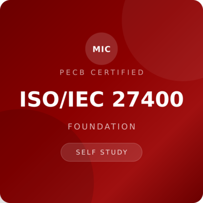 PECB ISO/IEC 27400 Foundation