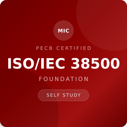 PECB ISO/IEC 38500 IT Corporate Governance Foundation