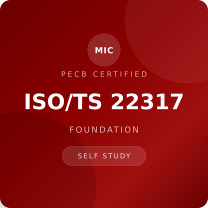 PECB ISO/TS 22317 Foundation