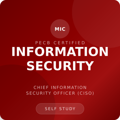PECB Information Security Chief Information Security Officer (CISO)