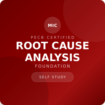PECB Root Cause Analysis Foundation