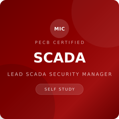 PECB SCADA Lead SCADA Security Manager
