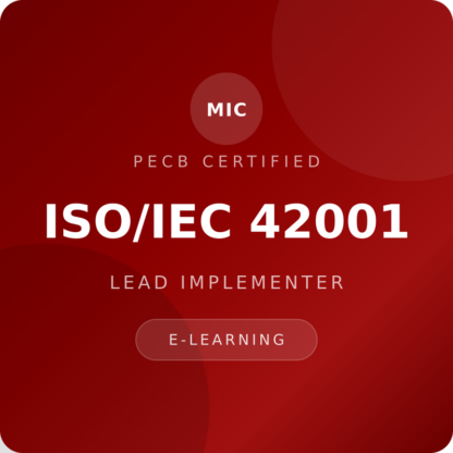 PECB ISO/IEC 42001 Lead Implementer eLearning